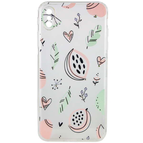 

TPU чехол Luxury Diamond full protective для Apple iPhone XS Max (6.5") Прозрачный / Экзотические фрукты (is_00000030711_5)