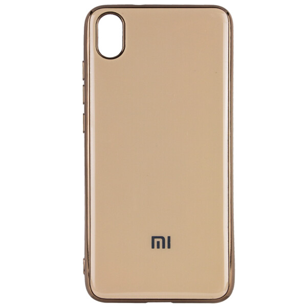 

TPU чехол GLOSSY LOGO для Xiaomi Redmi 7A Золотой (is_00000030631_4)