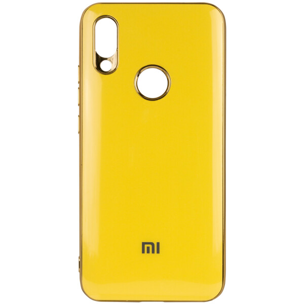 

TPU чехол GLOSSY LOGO для Xiaomi Redmi 7 Желтый (is_00000030630_3)