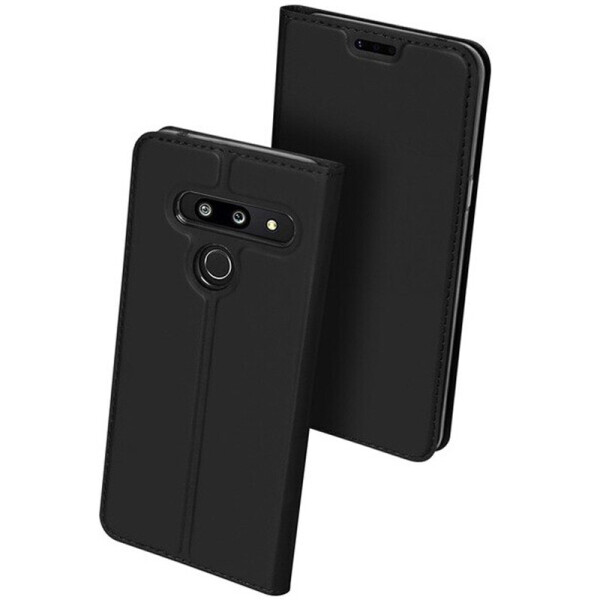 

Чехол-книжка Dux Ducis с карманом для визиток для LG G8 / G8s ThinQ Черный (is_00000030590_4)
