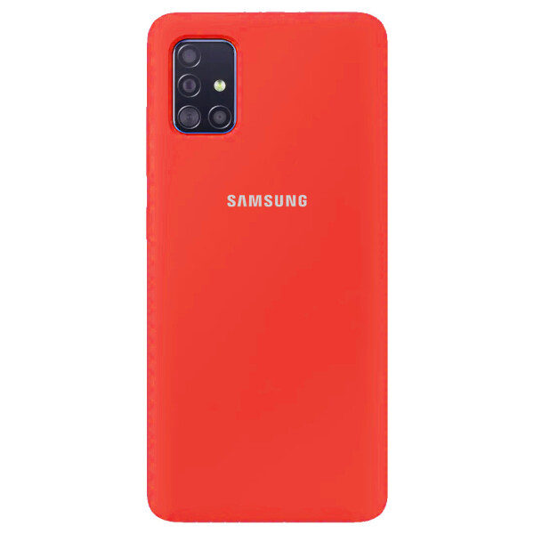 

Чехол Silicone Cover Full Protective (AA) для Samsung Galaxy A51 Красный / Red (is_00000034320_11)