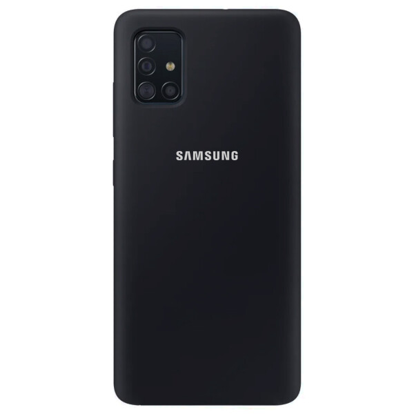 

Чехол Silicone Cover Full Protective (AA) для Samsung Galaxy A51 Черный / Black (is_00000034320_34)