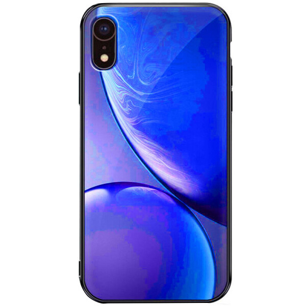 

TPU+Glass чехол Planet для Apple iPhone XS Max (6.5") Синий (is_00000030386_5)