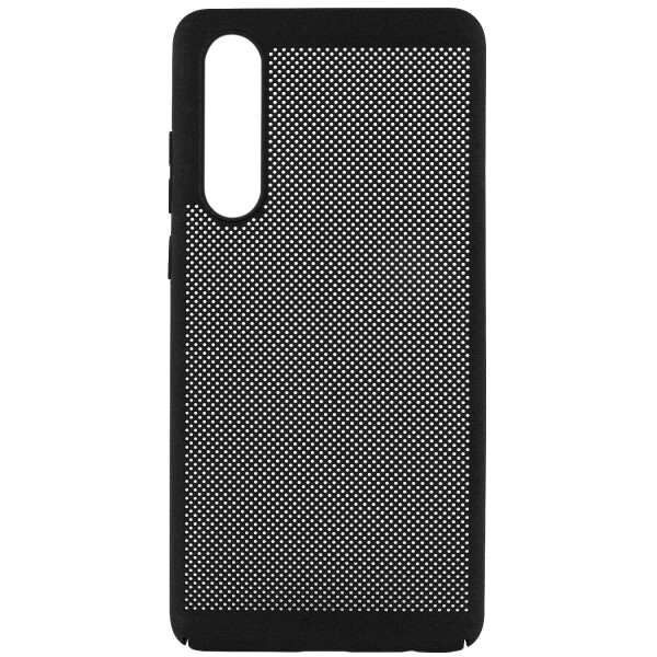 

Ультратонкий дышащий чехол Grid case для Huawei P30 Черный (is_00000030052_2)