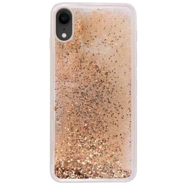 

TPU+PC чехол Sparkle (glitter) для Apple iPhone XR (6.1") Золотой (is_00000037473_3)
