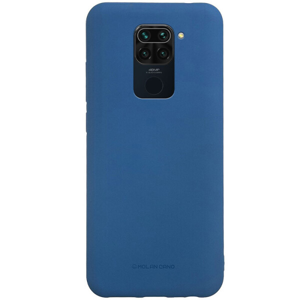 

TPU чехол Molan Cano Smooth для Xiaomi Redmi Note 9 / Redmi 10X Синий (is_00000037169_7)