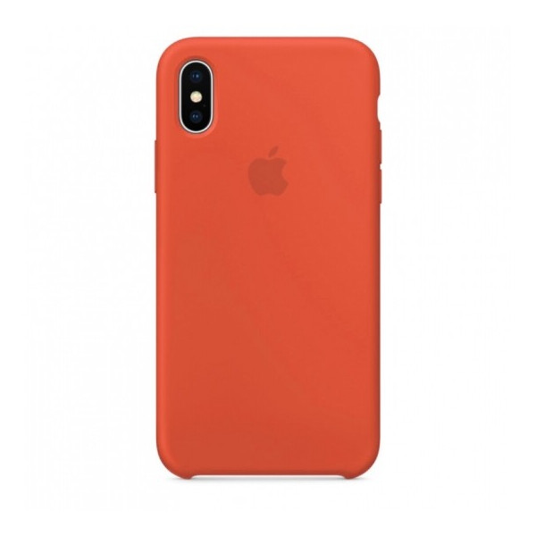 

Чехол Silicone Case (AA) для Apple iPhone X (5.8") / XS (5.8") Оранжевый / Nectarine (is_00000027869_3)