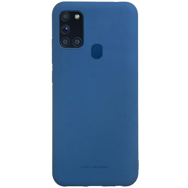 

TPU чехол Molan Cano Smooth для Samsung Galaxy A21s Синий (is_00000037170_8)