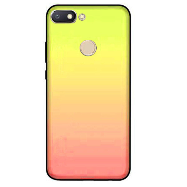 

TPU+Glass чехол Gradient series для Xiaomi Redmi 6 Розовый (is_00000027706_3)