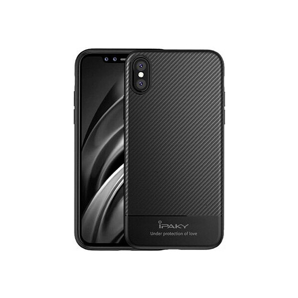 

Чехол-накладка Ipaky Ipaky Carbon Fiber Series/ TPU Case with Carbon Fiber Pattern Apple iPhone Xs Dark Gray bz_F_75916