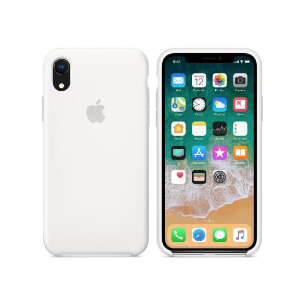 

Чехол Silicone case (AAA) для Apple iPhone XR (6.1") Белый / White (is_00000027356_3)