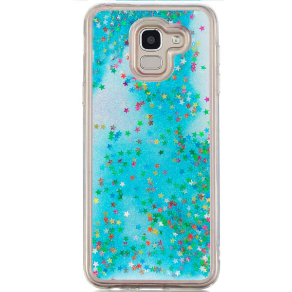 

TPU чехол Liquid hearts для Samsung Galaxy A6 (2018) Бирюзовый (is_00000027019_1)