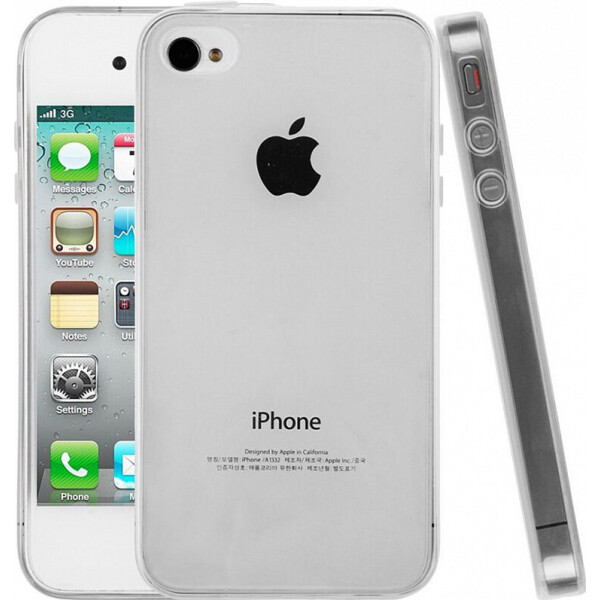 

Чехол-накладка TOTO TPU case clear Apple iPhone 4 Transparent bz_F_46437