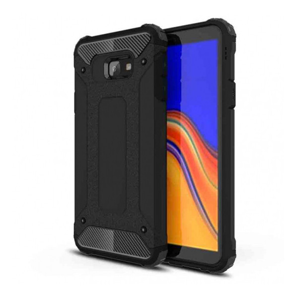 

Бронированный противоударный TPU+PC чехол Immortal для Samsung Galaxy J4+ (2018) Черный (is_00000026707_6)