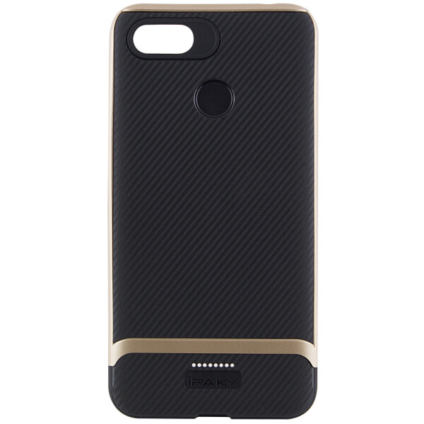 

Чехол iPaky TPU+PC для Xiaomi Redmi 6A Черный / Золотой (is_00000025512_2)