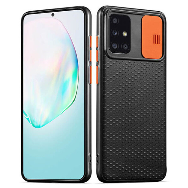 

Чехол Camshield Black TPU со шторкой защищающей камеру для Samsung Galaxy A51 Черный / Оранжевый (is_00000036821_4)