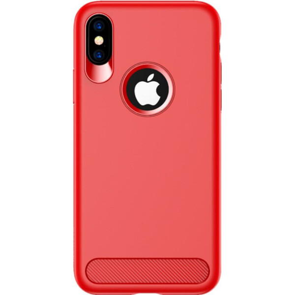 

Чехол-накладка Usams Case-Muze Series Apple iPhone X Red bz_F_54470