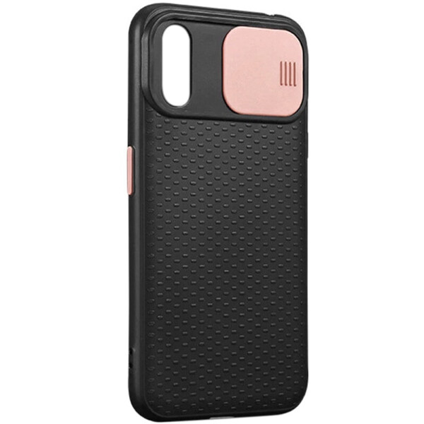 

Чехол Camshield Black TPU со шторкой защищающей камеру для Apple iPhone X / XS (5.8") Черный / Rose Gold (is_00000036811_1)
