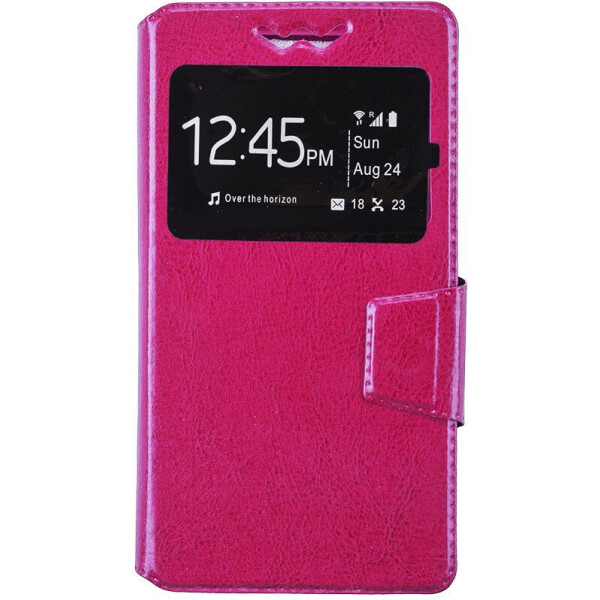 

Чехол-книжка TOTO Book cover silicone slide Universal 4.5'-4.8' Red bz_F_47580