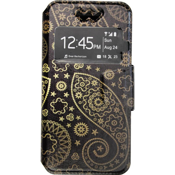 

Чехол-книжка TOTO Book Universal cover Picture with window 4.0'-4.5' Indian Ornament bz_F_52033