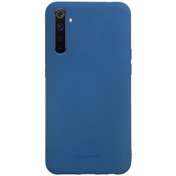 

TPU чехол Molan Cano Smooth для Realme 6 Pro Синий (is_00000036641_7)