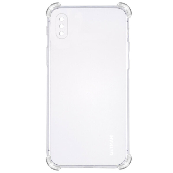 

TPU чехол GETMAN Ease logo усиленные углы для Apple iPhone XS Max (6.5") Прозрачный / Transparent (is_00000036542_1)