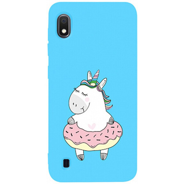 

Чехол-накладка TOTO Matt TPU 2mm Print Case Samsung Galaxy A10 #3 Unicorn Donut Sky Blue (bz_F_95141)
