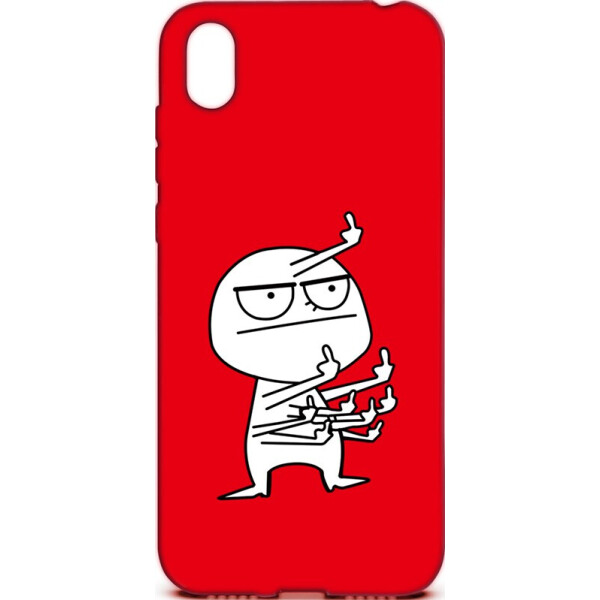 

Чехол-накладка TOTO Cartoon Soft Silicone TPU Case Huawei Y5 2019 FK9 Red (bz_F_96862)
