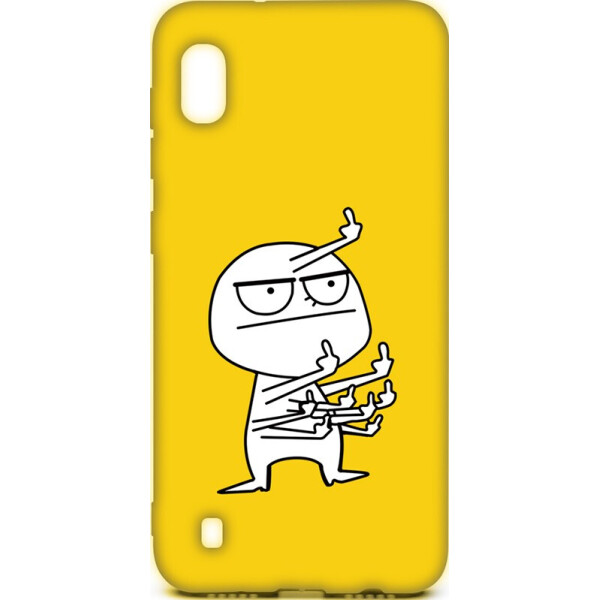 

Чехол-накладка TOTO Cartoon Soft Silicone TPU Case Samsung Galaxy A10 FK 9 Yellow (bz_F_97353)