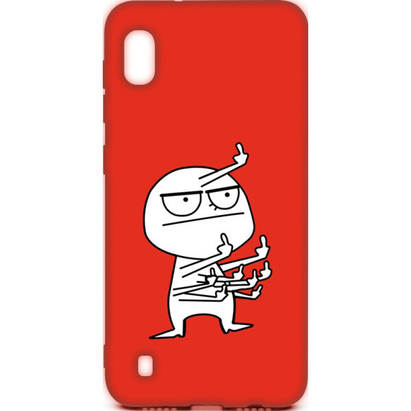 

Чехол-накладка TOTO Cartoon Soft Silicone TPU Case Samsung Galaxy A10 FK 9 Red (bz_F_97346)