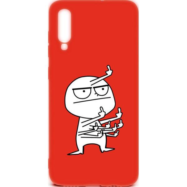 

Чехол-накладка TOTO Cartoon Soft Silicone TPU Case Samsung Galaxy A70 FK 9 Red (bz_F_97199)