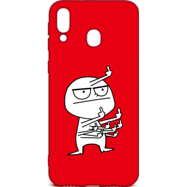 

Чехол-накладка TOTO Cartoon Soft Silicone TPU Case Samsung Galaxy M20 FK 9 Red (bz_F_97174)