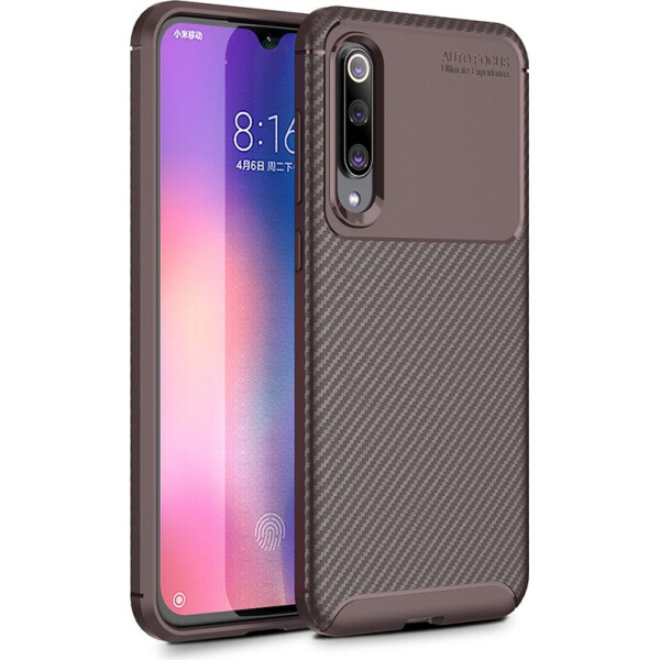 

Чехол-накладка TOTO TPU Carbon Fiber 1,5mm Case Xiaomi Mi 9 SE Coffee (bz_F_95728)