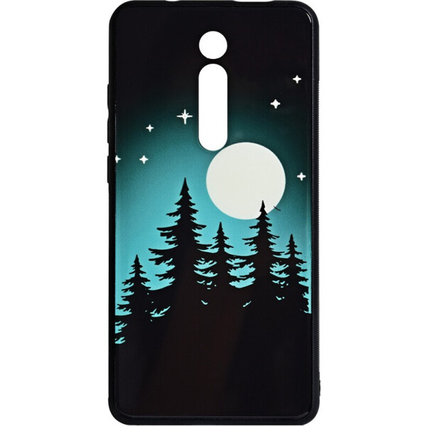 

Чехол-накладка TOTO Night Light Print Glass Case Xiaomi Redmi Mi 9T/Mi 9T Pro/Redmi K20/K20 Full Moon (bz_F_96137)