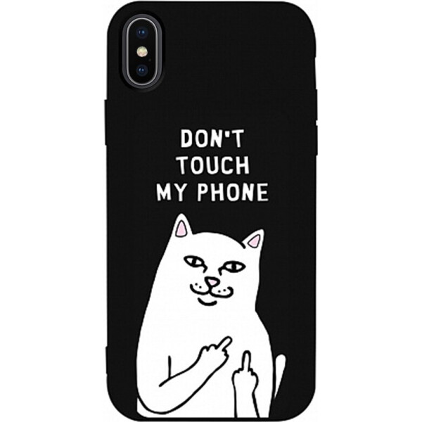 

Чехол-накладка TOTO Matt TPU 2mm Print Case Apple iPhone X/Xs #58 Cat Dontouch Black (bz_F_94780)