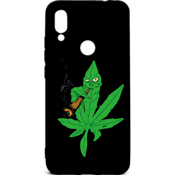 

Чехол-накладка TOTO Cartoon Soft Silicone TPU Case Xiaomi Redmi 7 Cannabis Black (bz_F_96992)