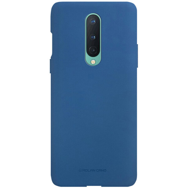 

TPU чехол Molan Cano Smooth для OnePlus 8 Синий (is_00000036283_7)