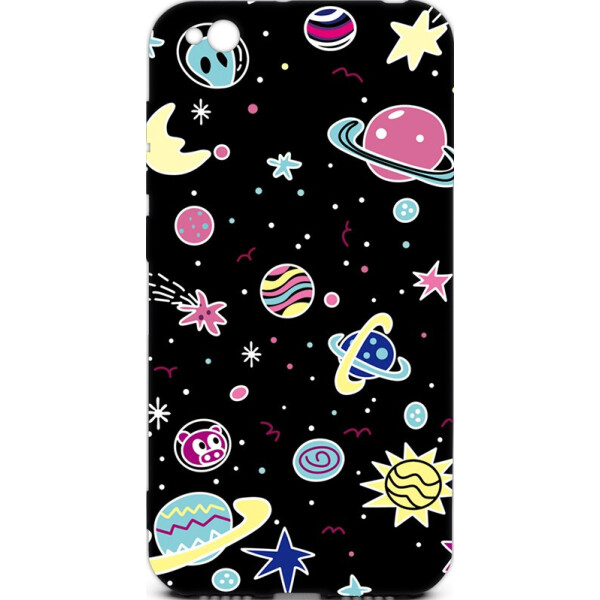 

Чехол-накладка TOTO Cartoon Soft Silicone TPU Case Xiaomi Redmi Go Space Planets Black (bz_F_96948)