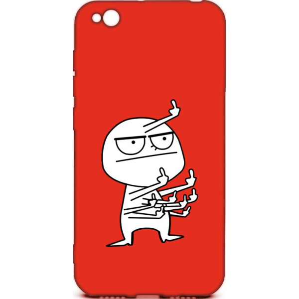 

Чехол-накладка TOTO Cartoon Soft Silicone TPU Case Xiaomi Redmi Go FK9 Red (bz_F_96927)