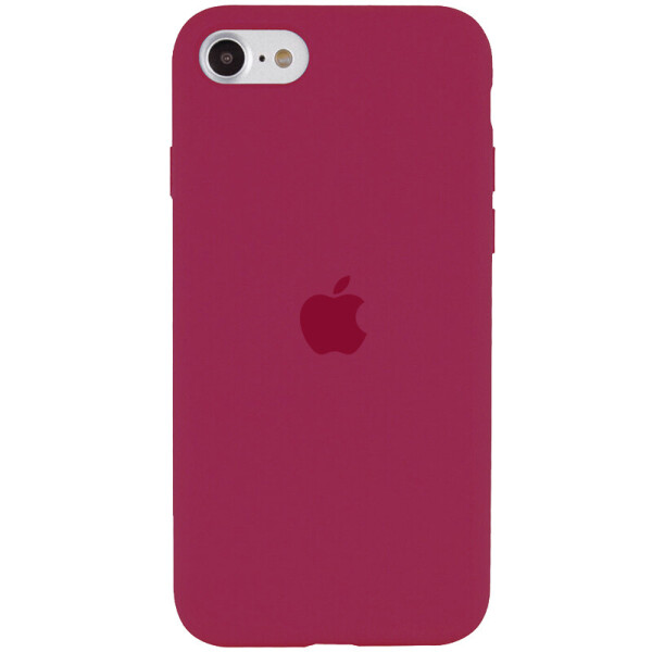 

Чехол Silicone Case Full Protective (AA) для Apple iPhone SE (2020) Красный / Rose Red (is_00000036209_47)