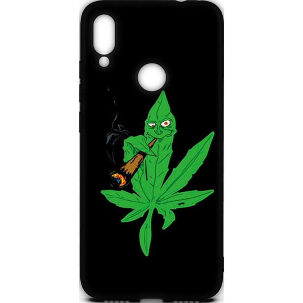 

Чехол-накладка TOTO Cartoon Soft Silicone TPU Case Xiaomi Redmi Note 7 Cannabis Black (bz_F_96925)