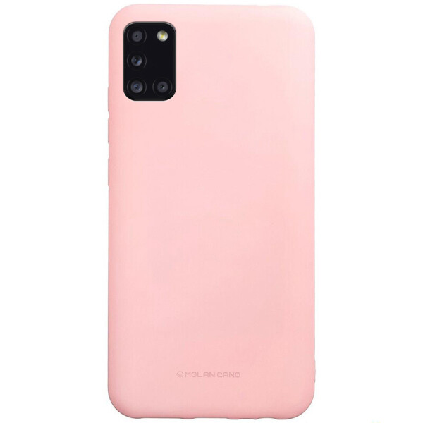 

TPU чехол Molan Cano Smooth для Samsung Galaxy A31 Розовый (is_00000036108_5)
