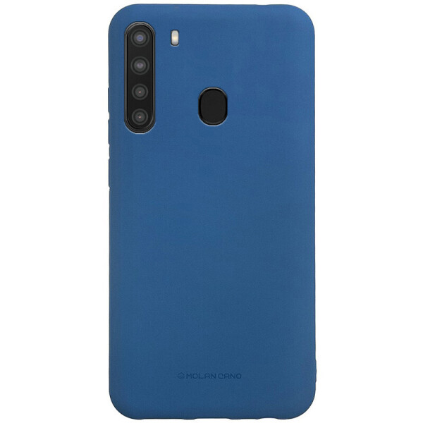 

TPU чехол Molan Cano Smooth для Samsung Galaxy A21 Синий (is_00000036107_7)