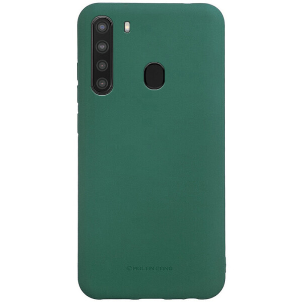 

TPU чехол Molan Cano Smooth для Samsung Galaxy A21 Зеленый (is_00000036107_2)