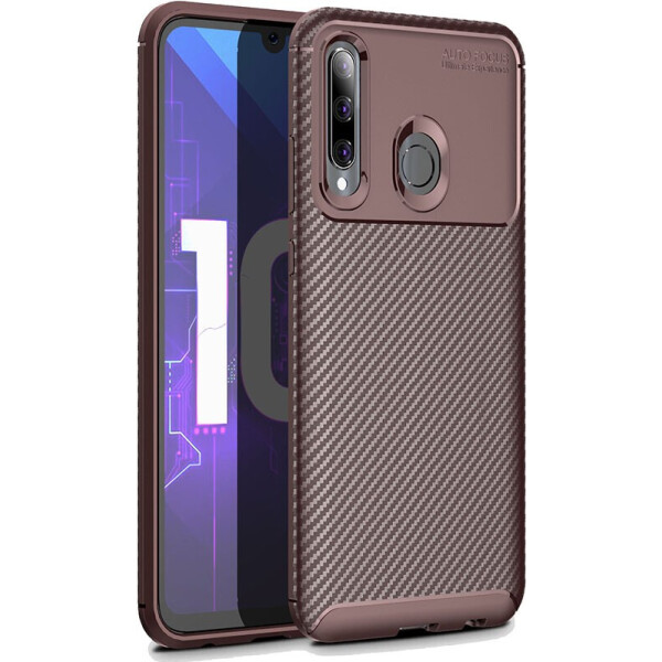 

Чехол-накладка Ipaky Carbon Fiber Series/Soft TPU Case Honor 10i Brown (bz_F_98659)