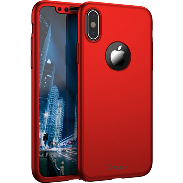 

Чехол-накладка Ipaky 360 PC Full Protection Case Apple iPhone Xs Red (bz_F_98900)