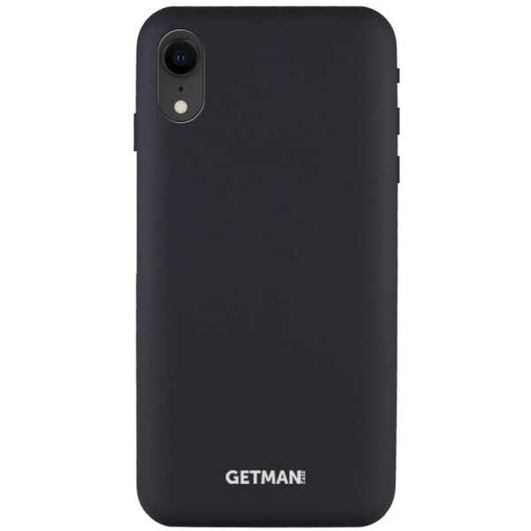 

Чехол Silicone Case GETMAN for Magnet для Apple iPhone XR (6.1") Черный / Black (is_00000036023_8)