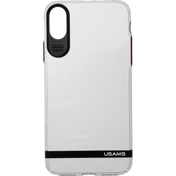 

Чехол-накладка Usams Q-plating Series Apple iPhone X Black (bz_F_63375)