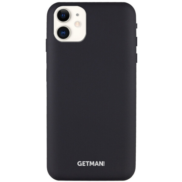 

Чехол Silicone Case GETMAN for Magnet для Apple iPhone 11 (6.1") Черный / Black (is_00000036024_8)