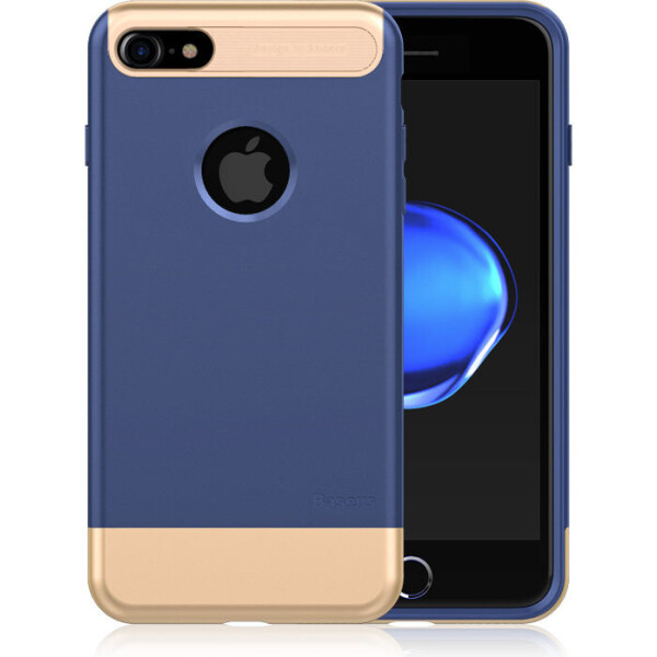 

Чехол-накладка Baseus Taste Style Series Apple iPhone 7 Blue/Gold (bz_F_48111)